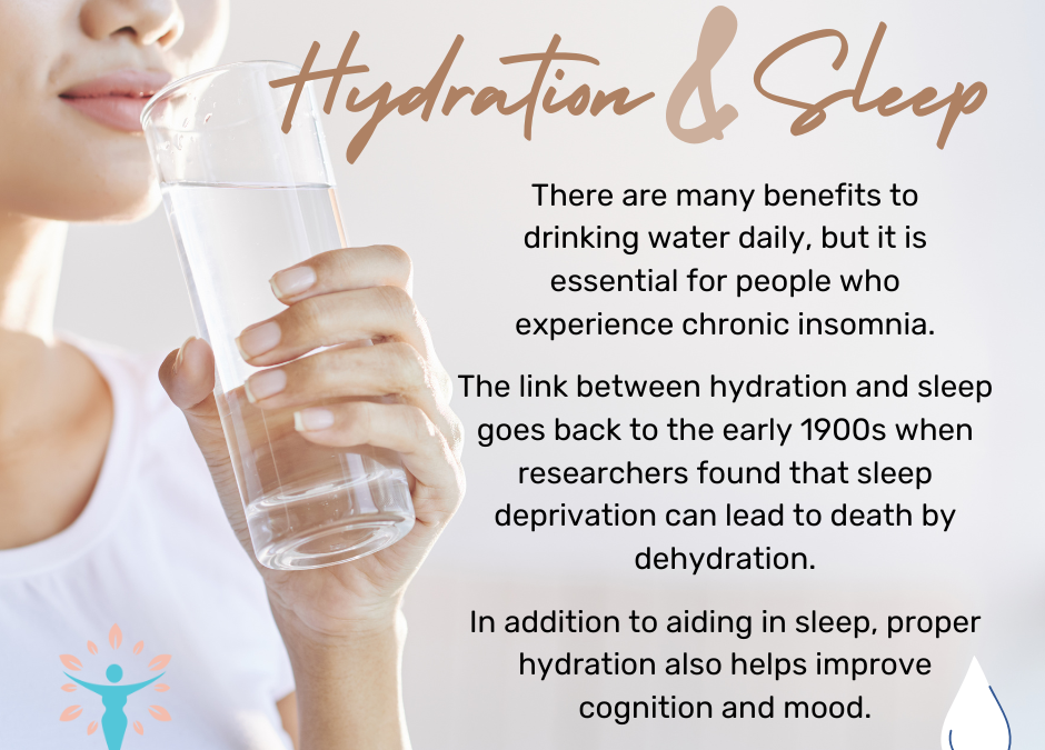 The Relationship Between Water And Sleep Health