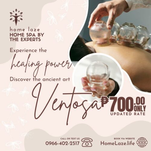 1.5-hr Ventosa Massage