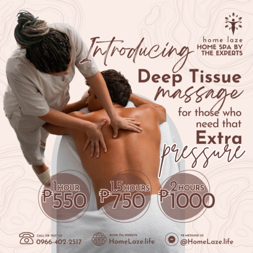 1-hr Deep Tissue Massage