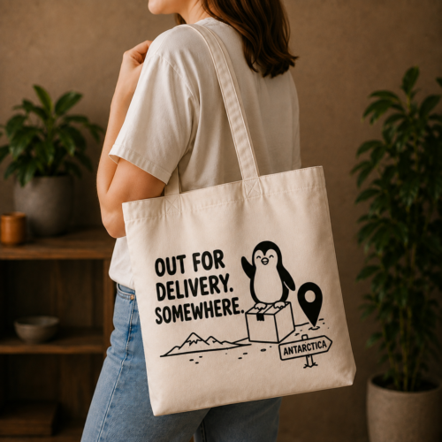 Out for Delivery. Somewhere.